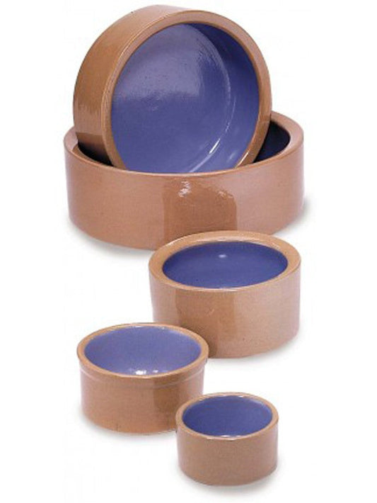 Spot Standard Crock Dog Bowl Blue 1ea/3,75 in