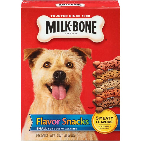 Milk-Bone Flavor Snacks Dog Treats 1ea/SM/MD, 24 oz