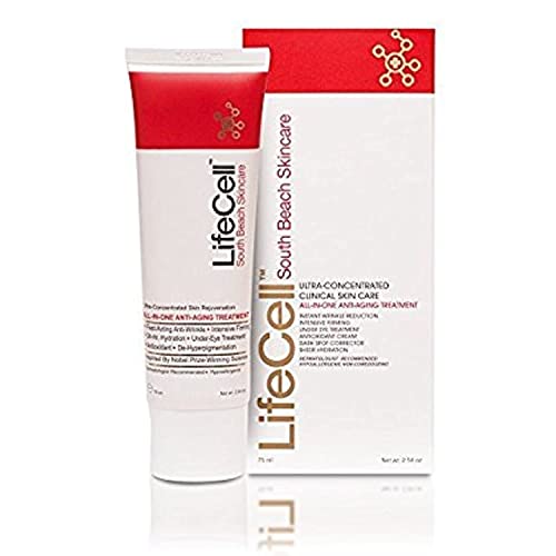 South Beach Skincare Lifecell: All In One Anti-Aging Treatment 2.54 oz