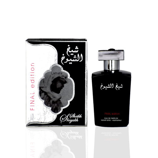 Lattafa Sheikh Al Shuyukh Final Edition Eau De Parfum Spray for Men, 3.4 Ounce