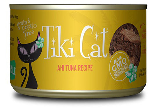 Tiki Pets Cat Hawaiian Grill Ahi Tuna 6Oz (Case Of 8)