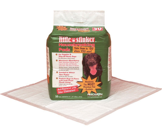 Precision Pet Products Little Stinker House Breaking Pads 1ea/50 pk