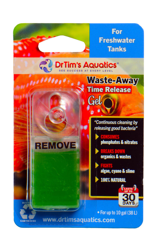 Dr, Tims Aquatics Waste-Away Freshwater Time Release Gel Water Clarifier Small
