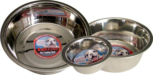 Loving Pets Traditional Stainless Steel Dog Bowl Silver 1ea/1 pt