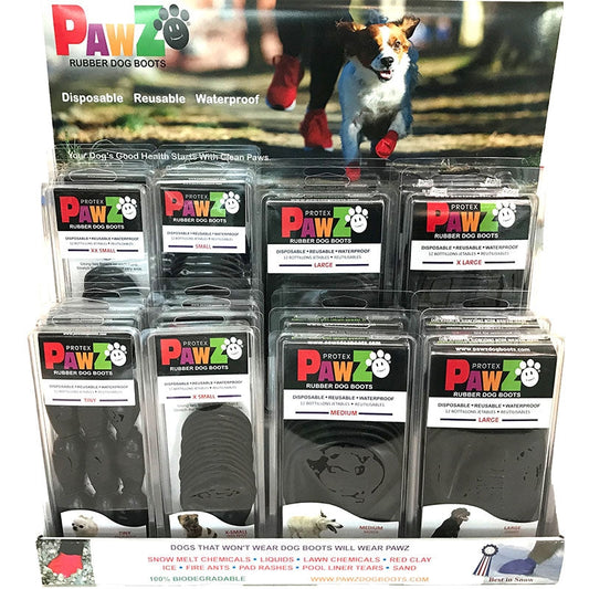 Pawz Dog Black 28Pc Counter Top Display