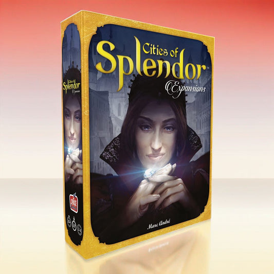 Cities of Splendor Board Game EXPANSION - Strategy Game for Kids and Adults, Fun Family Game Night Entertainment, Ages 10+, 2-4 Players, 30-Minute Playtime, Made by Space Cowboys